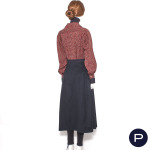 YVES SAINT LAURENT VARIATION - AUTOMNE-HIVER 1986/87 - JUPE