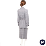 YVES SAINT LAURENT VARIATION - AUTOMNE-HIVER 1996/97 - ENSEMBLE, SAHARIENNE, JUPE