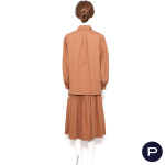 SAINT LAURENT RIVE GAUCHE - CIRCA 1975 - ENSEMBLE, VESTE-CHEMISE, JUPE