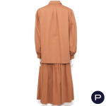 SAINT LAURENT RIVE GAUCHE - CIRCA 1975 - ENSEMBLE, VESTE-CHEMISE, JUPE