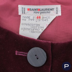 SAINT LAURENT RIVE GAUCHE - CIRCA 1980 - TAILLEUR