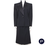 SAINT LAURENT RIVE GAUCHE - AUTOMNE-HIVER 1988/89 - TAILLEUR, SMOKING