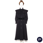 SAINT LAURENT RIVE GAUCHE - PRINTEMPS-ÉTÉ 1988 - MANTEAU