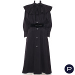 SAINT LAURENT RIVE GAUCHE - PRINTEMPS-ÉTÉ 1988 - MANTEAU