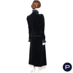 SAINT LAURENT RIVE GAUCHE - AUTOMNE-HIVER 1977/78 - ENSEMBLE DU SOIR, VESTE, JUPE LONGUE