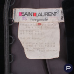 SAINT LAURENT RIVE GAUCHE - AUTOMNE-HIVER 1977/78 - ENSEMBLE DU SOIR, VESTE, JUPE LONGUE