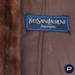 YVES SAINT LAURENT FOURRURES - CIRCA 1990 - FOURRURE