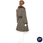 YVES SAINT LAURENT FOURRURES - LATE 1990'S - PELISSE