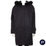 YVES SAINT LAURENT FOURRURES - 1980'S - MANTEAU