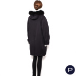 YVES SAINT LAURENT FOURRURES - 1980'S - MANTEAU