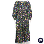 SAINT LAURENT RIVE GAUCHE - CIRCA 1980 - ENSEMBLE, BLOUSE, JUPE