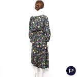 SAINT LAURENT RIVE GAUCHE - CIRCA 1980 - ENSEMBLE, BLOUSE, JUPE