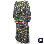 SAINT LAURENT RIVE GAUCHE - CIRCA 1980 - ENSEMBLE, BLOUSE, JUPE