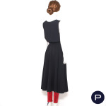SAINT LAURENT RIVE GAUCHE - CIRCA 1980 - ENSEMBLE, HAUT, JUPE