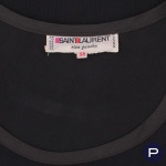 SAINT LAURENT RIVE GAUCHE - CIRCA 1980 - ENSEMBLE, HAUT, JUPE