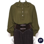 SAINT LAURENT RIVE GAUCHE - LATE 1970'S - BLOUSE