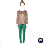 SAINT LAURENT RIVE GAUCHE - 1970'S - BLOUSE