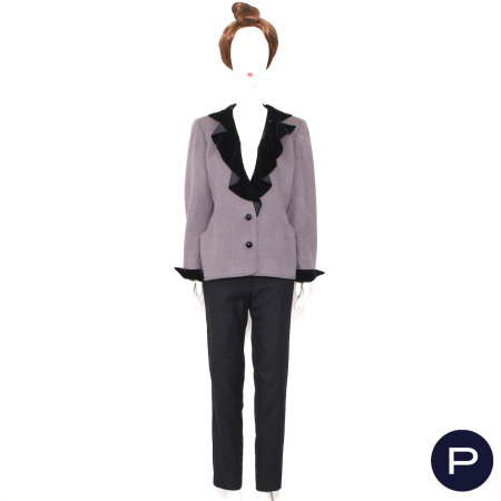 SAINT LAURENT RIVE GAUCHE - 1980'S - VESTE