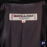 SAINT LAURENT RIVE GAUCHE - 1980'S - VESTE
