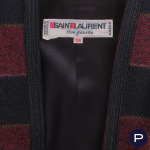 SAINT LAURENT RIVE GAUCHE - 1980'S - VESTE