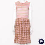 CHANEL - 1965 - ENSEMBLE, MANTEAU, ROBE