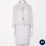 CHANEL - 1965 - ENSEMBLE DU SOIR, ROBE, VESTE