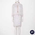 CHANEL - 1965 - ENSEMBLE DU SOIR, ROBE, VESTE