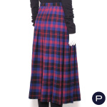 SAINT LAURENT RIVE GAUCHE - AUTOMNE-HIVER 1976/77 - KILT