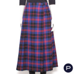 SAINT LAURENT RIVE GAUCHE - AUTOMNE-HIVER 1976/77 - KILT