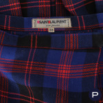 SAINT LAURENT RIVE GAUCHE - AUTOMNE-HIVER 1976/77 - KILT