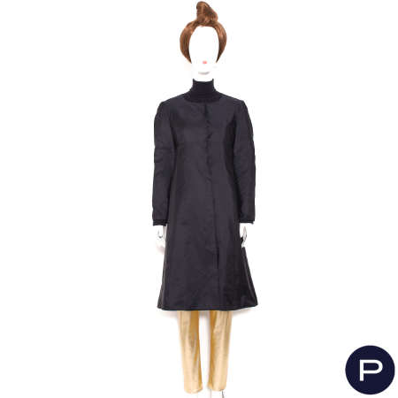 PRADA - EARLY 2000'S - ENSEMBLE, MANTEAU, JUPE