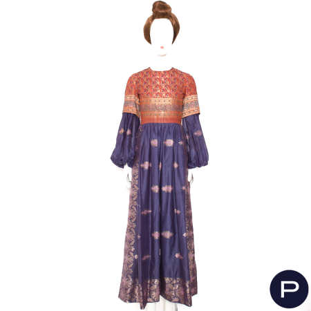 LANVIN X JULES-FRANÇOIS CRAHAY - PRINTEMPS-ÉTÉ 1971 - ROBE DU SOIR