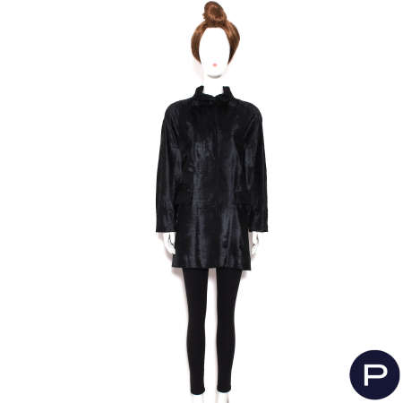 PRADA - AUTOMNE-HIVER 2000/01 - ENSEMBLE, MANTEAU, VESTE, ÉCHARPE