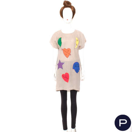 JEAN-CHARLES DE CASTELBAJAC KO AND CO - CIRCA 1983/90 - ROBE