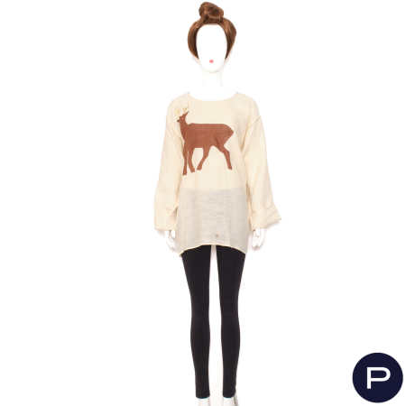 JEAN-CHARLES DE CASTELBAJAC KO AND CO - CIRCA 1983/90 - TUNIQUE