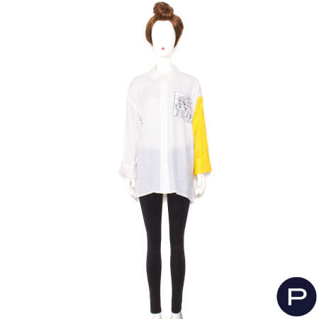 JEAN-CHARLES DE CASTELBAJAC KO AND CO - CIRCA 1983/90 - CHEMISE