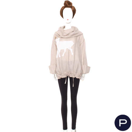 JEAN-CHARLES DE CASTELBAJAC KO AND CO - CIRCA 1983/90 - HOODIE