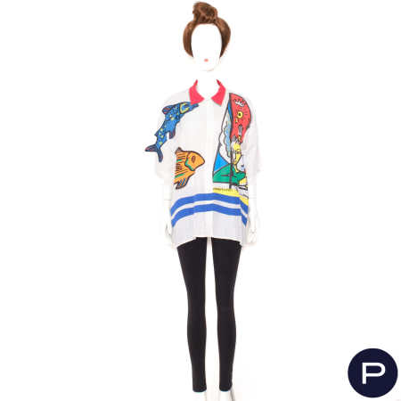 JEAN-CHARLES DE CASTELBAJAC X KO AND CO - PRINTEMPS-ÉTÉ 1992 - CHEMISE