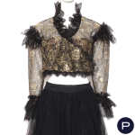 CHRISTIAN LACROIX - AUTOMNE-HIVER 1993/94 - BOLÉRO, BUSTIER