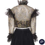 CHRISTIAN LACROIX - AUTOMNE-HIVER 1993/94 - BOLÉRO, BUSTIER