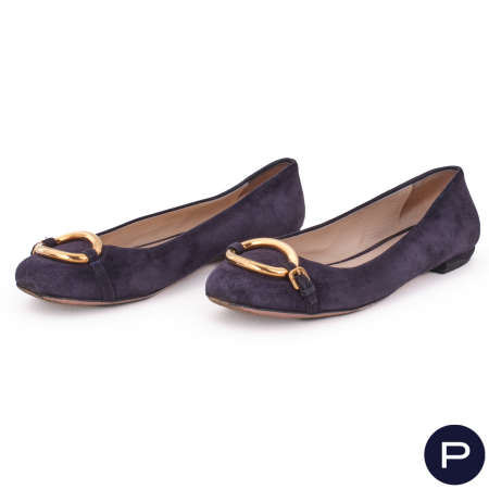 PRADA - 2000/10'S - PAIRE DE BALLERINES