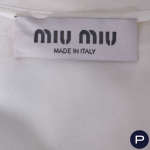 MIU MIU - CIRCA 2022 - CHEMISIER