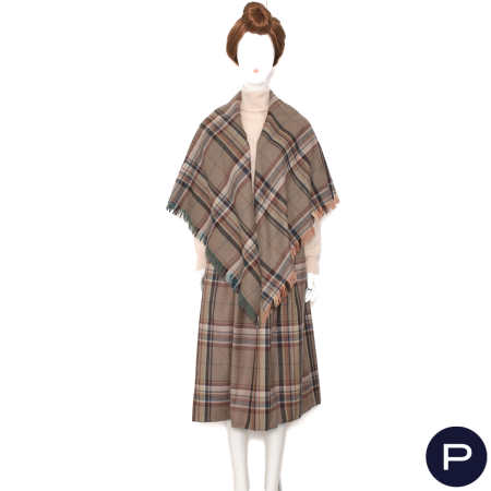 SERGE PERIER - 1970/80'S - JUPE, CHÂLE