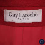 GUY LAROCHE - CIRCA 1990 - MANTEAU CROISÉ