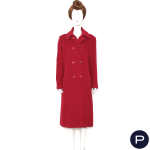 GUY LAROCHE - CIRCA 1990 - MANTEAU CROISÉ