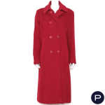 GUY LAROCHE - CIRCA 1990 - MANTEAU CROISÉ