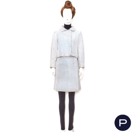 GIVENCHY BOUTIQUE - CIRCA 1970 - ENSEMBLE, BLOUSON, ROBE