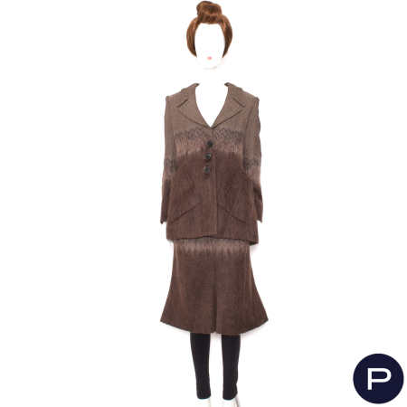 CHRISTIAN LACROIX - PRINTEMPS-ÉTÉ 1998 - ENSEMBLE, VESTE, JUPE