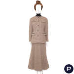 ANONYME - 1970/80'S - ENSEMBLE, CAPE, VESTE, GILET, PANTALON, JUPE