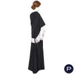 ANONYME - LATE 1970'S - ENSEMBLE, ROBE DU SOIR, CHÂLE